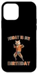 Coque pour iPhone 12 mini Chemise « Today Is My Birthday Fox »