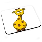 Tapis de souris Giraffe peinture enfant dessin mignon animaux