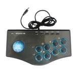 manette d'ordinateur-Manette de jeu USB pour ordinateur PC, Joystick'arcade, Gamepads, Street Gastronomy Game