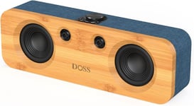 Soundbox H200 Enceinte Bluetooth 50W Pour La Maison Avec Deuxwoofers,Deux Tweeters,Autonomie 35H,Materiaux Durables,Haut Parleur Bluetooth 5.3 Pour Tourne Disque/Ordinateur/Television-Bleu