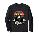 The Dogfather Canine Mafia Boss Funny Long Sleeve T-Shirt