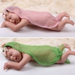 Newborn Baby Boys&girls Stretch Wrap Infant Photography Photo Pr Grey