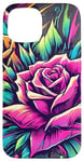 iPhone 15 Floral Rose Botanical Art, Vibrant Street Style, Love Roses Case