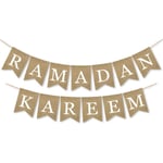 Ramadan Kareem Ornament Eid Mubarak Linnebanner