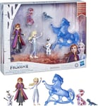 FROZEN Box 6 Figure Spirito Della Natura Bruni Elsa Anna Nokk Hasbro F1845