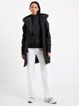 French Connection Ilona Puffer Gilet Jacket, Black