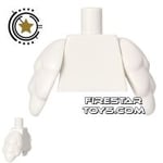 LEGO Mini Figure Torso - Chicken Wings - White