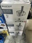 SILVER CREST MULTI FUNCTION FOOD PROCESSOR WITH BLENDER CHOP BLEND KNEAD SHRED