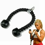 Bicep Cable Attachment Tricep Ropes Pull Down Rope Handle Multigym Bodybuilding