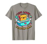 Live Laugh Toaster Bath Funny Saying Vintage T-Shirt