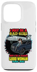 Coque pour iPhone 13 Pro Melanin Queen I May Be A Bad Girl But I'm A Damn Good Woman