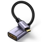 Micro HDMI to HDMI Adapter 4K@60Hz 1440P@144Hz Standard HDMI Type D Female Cable