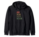 ANDOR - the Man the Myth the Legend | Mythos Legend Name - Zip Hoodie