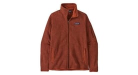 Veste polaire femme patagonia better sweater rouge