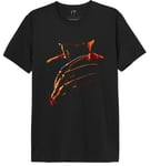 A Nightmare On Elm Street Men's Uxnimamts002 T-Shirt, Black, L