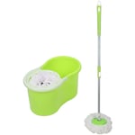 Skecten - Balai Serpillière Rotatif Tournant Essorage 360° Magic Spin Tastic Mop(Vert)