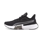 PUMA Women's PWRFRAME TR WN's Gymnastics Shoe, Black White, 6 UK