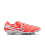 Nike Tiempo Legend 10 Pro Ag-pro Mad Energy - Hot Lava/vit - Konstgräs (Ag), storlek 39