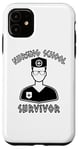 iPhone 11 Medical Professional Nursing School Survivor Graduate Nurse Case