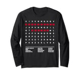 Word Search Master Long Sleeve T-Shirt