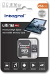 Integral 256GB Micro SD Card 4K Video Premium High Speed Memory Card SDXC Up to