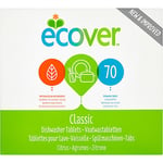 Ecover oppvasktabletter - 70 stk