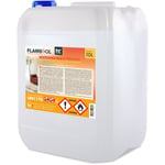 FLAMBIOL Bioéthanol 96,6% Premium 12 x 10 L - Éthanol pour cheminées de table, cheminées et décorations extérieures de jardin - Sans fumée ni suie