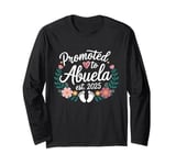 Promoted to Abuela 2025 Mothers Day First Time Mom Pregnancy Long Sleeve T-Shirt