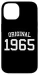 Coque pour iPhone 14 Original 1965, 60 ans pour homme et femme, 60e anniversaire