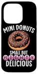 Coque pour iPhone 14 Pro Mini Donuts Petits mais Puissants Délicieux Mini Donuts