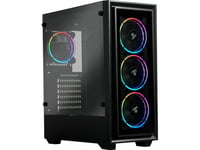 Enermax Starryfort Sf30 M0bb, Tower Case (Black, Tempered Glass X 2)