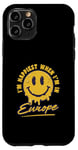 Coque pour iPhone 11 Pro Europe Amant Espagne Italie Allemagne Voyage Vacances Européen