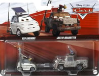 Mattel Disney Pixar: Cars On the Road - Ken Enginoki & Justin Roaddritter (Set of 2) (HTX13)