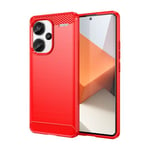 Xiaomi Redmi Note 13 Pro+ 5G      Carbon Fibre Case    [Red]