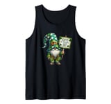 Happy St Paddys Day Accessories Funny St. Patricks Day Gnome Tank Top