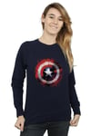 Avengers Captain America Art Shield Sweatshirt