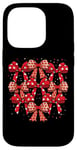 Coque pour iPhone 14 Pro Valentines Day Coquette Bow Cute Heart Ribbon Love Retro