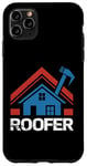 Coque pour iPhone 11 Pro Max Réparation de toiture de toiture pour toiture de toiture, bardeaux, maisons, fixation de toits