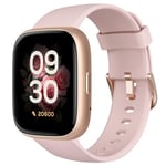 TOOBUR Montre Connectée Femme avec Alexa et Podometre, 1,83" Smartwatch Montre Sport avec 100 Sports, Repondre Appel, Cardiofrequencemetre, Étanche IP68 Natation, Compatible avec iOS Android