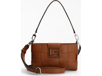 Guess Guess, Liberty, Polyurethane, Bag, Shoulder Bag, Cognac, Hweg81 35200, For Women For Women