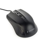 Mouse USB Optical/Black MUS-4B-01 Gembird