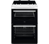 AEG 5000 SurroundCook CCX6501ACW 60 cm Electric Ceramic Cooker - White, White