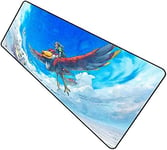 Awesome Mouse Mat, Mouse Pad Gaming Mouse Pad Large Mouse Mat The Legend Of Zelda Breath Of The Wild Game Keyboard Mat Table Mat Extended Mousepad For Computer PC Mouse Pad (Size : 900 * 400 * 3mm)