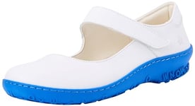 ART Femme 1420 Antibes Chaussure Baby, Nappa White Blue, 41 EU