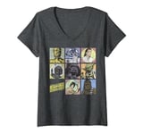 Star Wars The Empire Strikes Back Vintage Panel Poster V-Neck T-Shirt