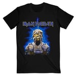 Rockoff Trade Men's Iron Maiden Powerslave Mummy T-Shirt, Black, Small