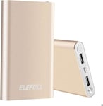 Power Bank 10000mAh Portable Charger for Mobile Phone External Battery Pack Pad