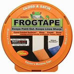 Orange Gloss Satin Painters Masking Tape 36mm X 41.1m. Indoor Painting And Deco