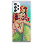 ERT GROUP Coque de téléphone Portable pour Samsung A33 5G Original et sous Licence Officielle Disney Motif Ariel 004 Parfaitement adapté à la Forme du téléphone Portable, Coque en TPU