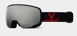 Masquer Vuarnet Ski-Snowboard VM2221 Mat Noir Verres Silve Miroir + Orange Calam